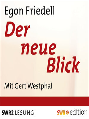 cover image of Der neue Blick